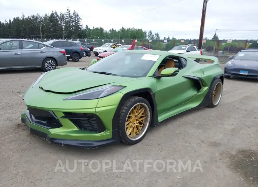 CHEVROLET CORVETTE STINGRAY 2021 vin 1G1YB2D49M5100024 from auto auction Iaai