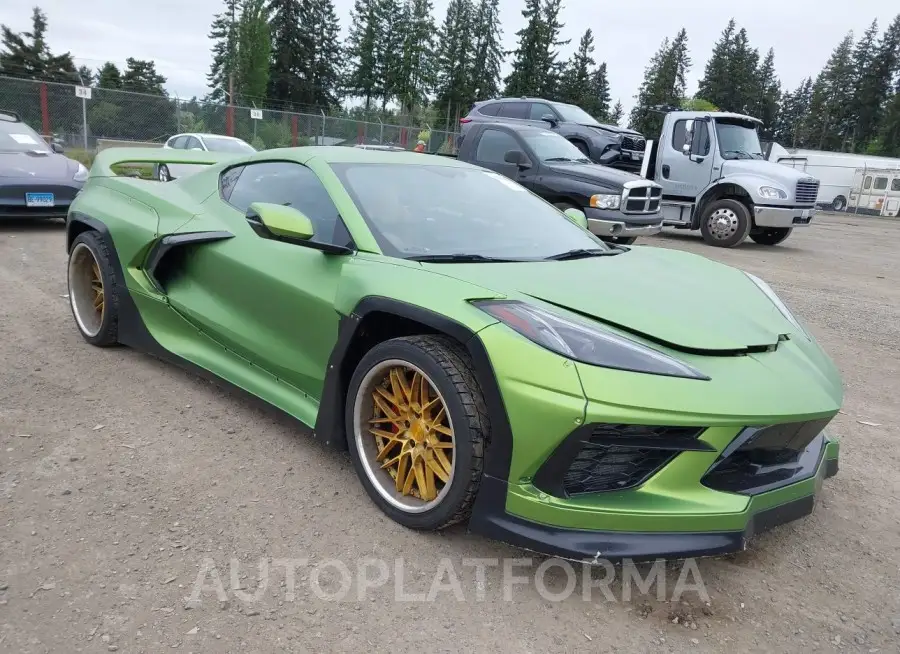 CHEVROLET CORVETTE STINGRAY 2021 vin 1G1YB2D49M5100024 from auto auction Iaai