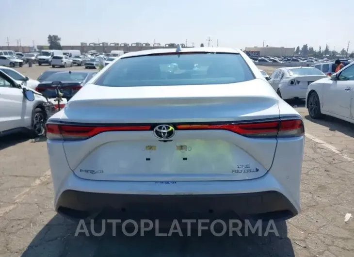 TOYOTA MIRAI 2023 vin JTDAAAAA0PA009784 from auto auction Iaai