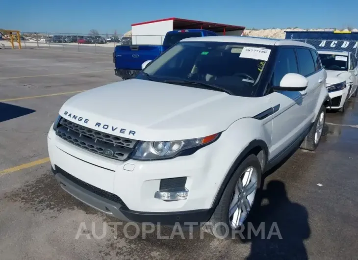 LAND ROVER RANGE ROVER EVOQUE 2015 vin SALVP2BG7FH989473 from auto auction Iaai