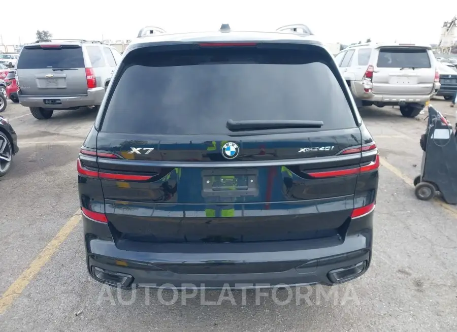 BMW X7 2024 vin 5UX23EM07R9T80050 from auto auction Iaai