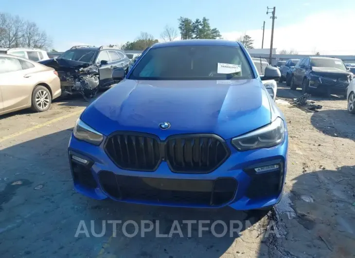 BMW X6 2020 vin 5UXCY8C05L9B12889 from auto auction Iaai