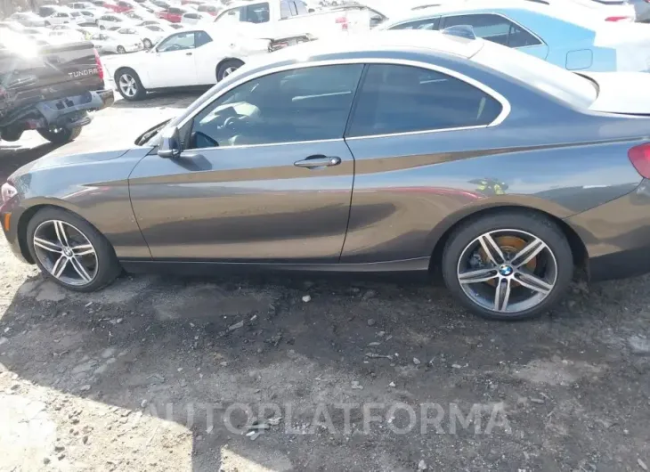 BMW 230I 2017 vin WBA2F9C55HV664180 from auto auction Iaai