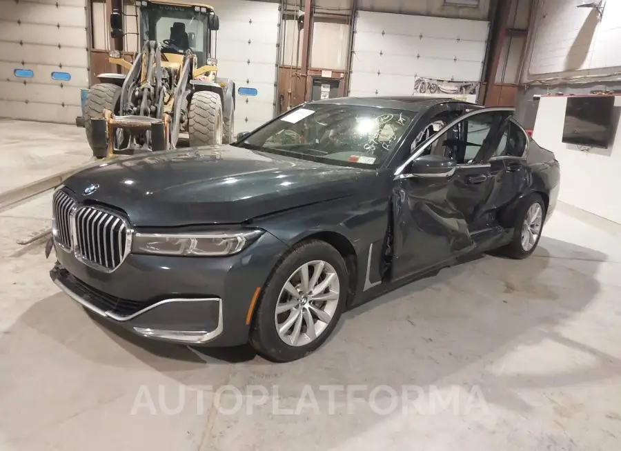 BMW 740I 2020 vin WBA7T4C05LGG62712 from auto auction Iaai