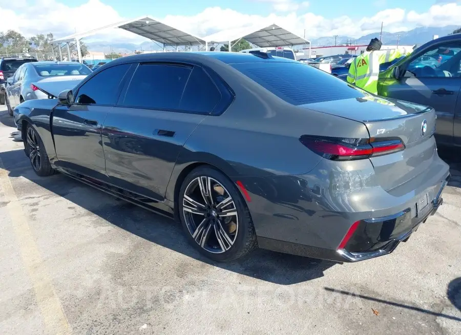 BMW I7 2023 vin WBY53EJ05PCN64078 from auto auction Iaai