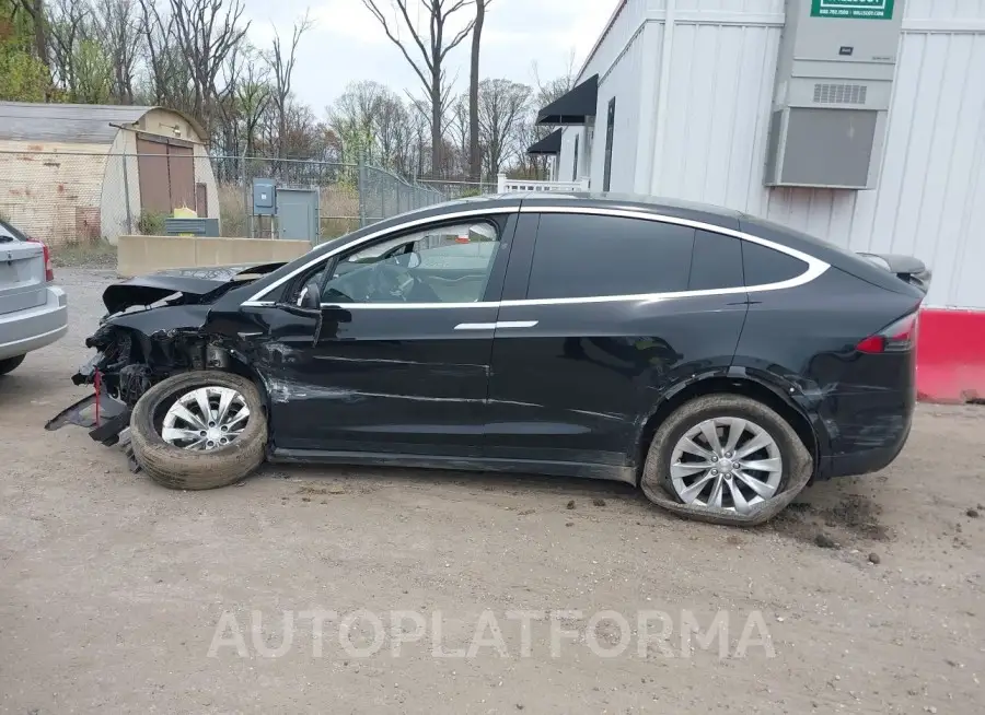 TESLA MODEL X 2018 vin 5YJXCBE26JF105107 from auto auction Iaai