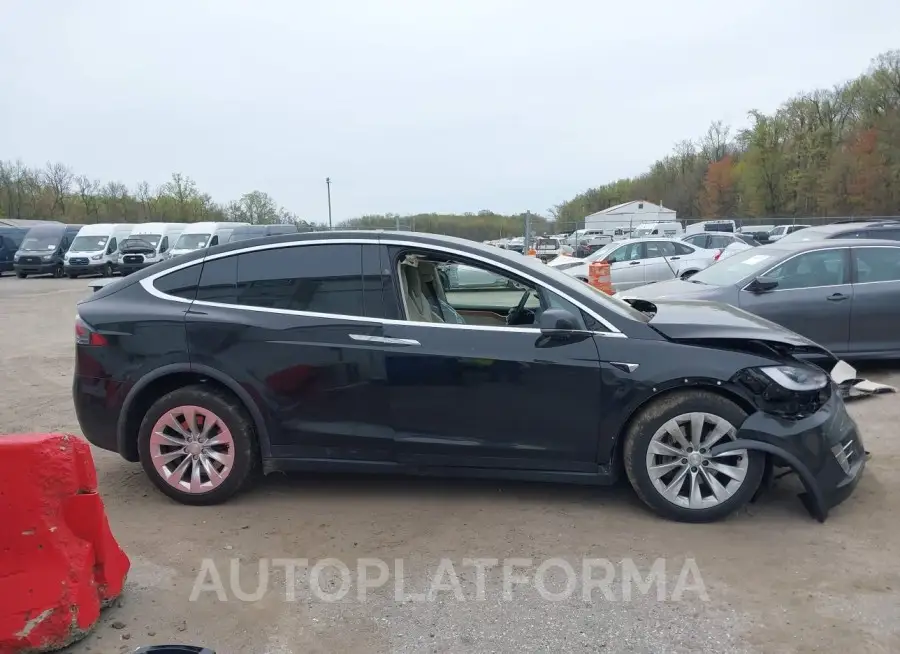 TESLA MODEL X 2018 vin 5YJXCBE26JF105107 from auto auction Iaai