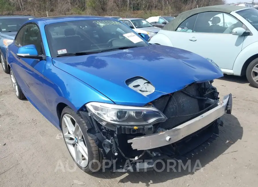 BMW 230I 2017 vin WBA2H9C34HV642356 from auto auction Iaai