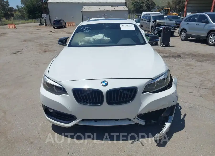 BMW 230I 2019 vin WBA2J1C59KVD09961 from auto auction Iaai