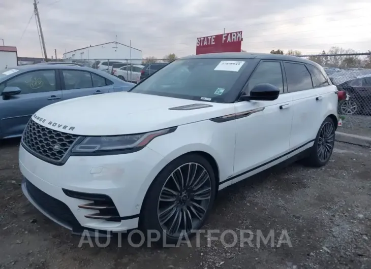 LAND ROVER RANGE ROVER VELAR 2021 vin SALYT2EX8MA327248 from auto auction Iaai