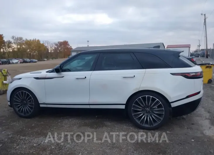 LAND ROVER RANGE ROVER VELAR 2021 vin SALYT2EX8MA327248 from auto auction Iaai