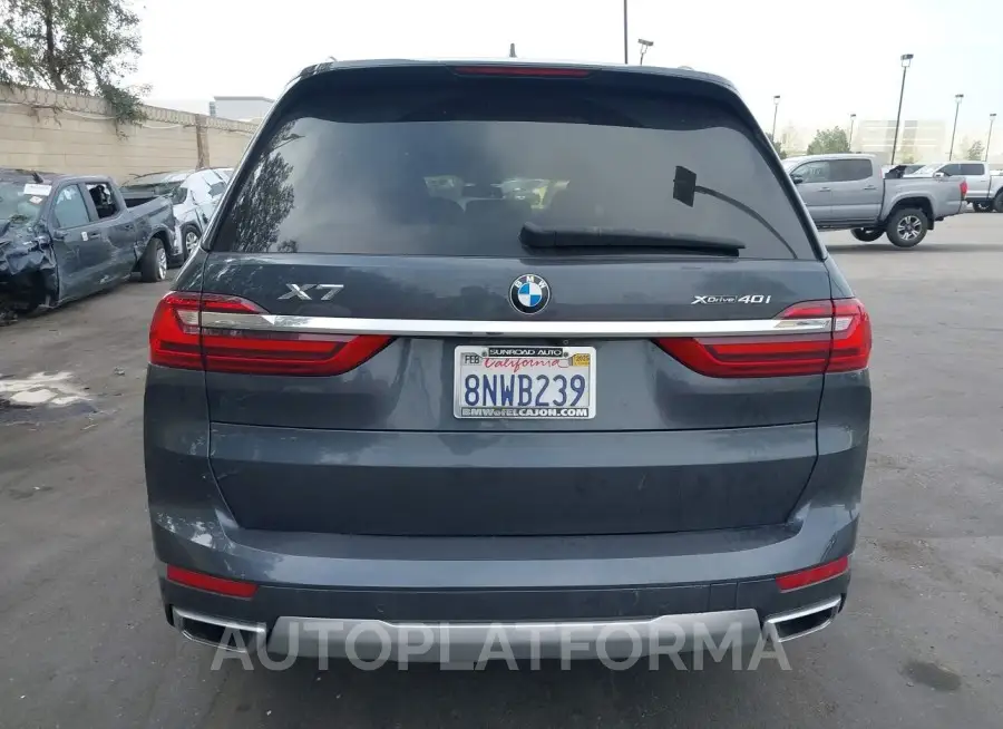 BMW X7 2019 vin 5UXCW2C54KLB43695 from auto auction Iaai