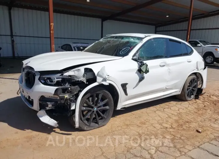 BMW X4 2019 vin 5UXUJ5C55KLJ63245 from auto auction Iaai