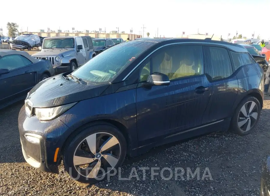 BMW I3 2018 vin WBY7Z2C55JVE65225 from auto auction Iaai