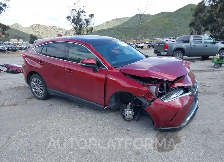 TOYOTA VENZA 2021 vin JTEAAAAH4MJ066476 from auto auction Iaai