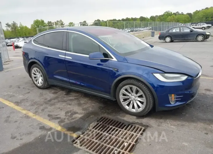 TESLA MODEL X 2016 vin 5YJXCBE25GF012278 from auto auction Iaai