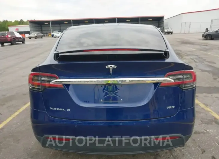 TESLA MODEL X 2016 vin 5YJXCBE25GF012278 from auto auction Iaai