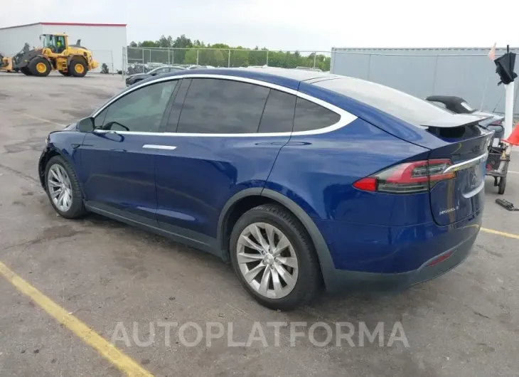 TESLA MODEL X 2016 vin 5YJXCBE25GF012278 from auto auction Iaai