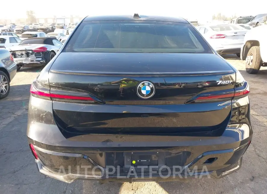 BMW 740 2023 vin WBA23EH04PCN64029 from auto auction Iaai