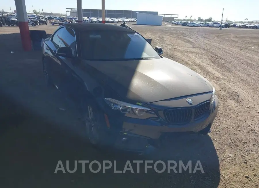 BMW 230I 2019 vin WBA2J3C53KVD49366 from auto auction Iaai