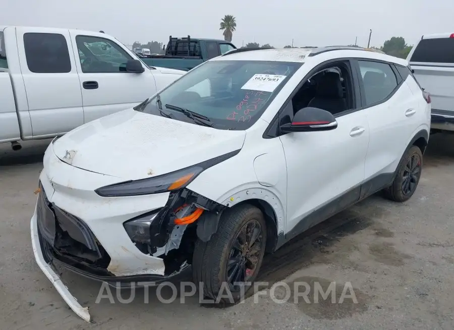 CHEVROLET BOLT EUV 2023 vin 1G1FY6S04P4126604 from auto auction Iaai