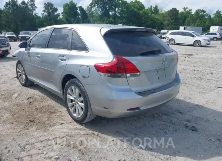 TOYOTA VENZA 2015 vin 4T3ZA3BB7FU095472 from auto auction Iaai