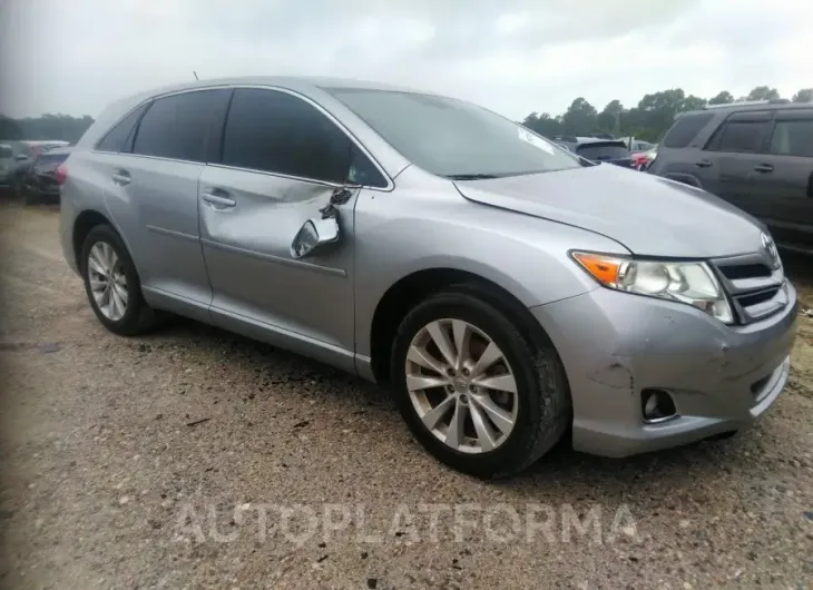 TOYOTA VENZA 2015 vin 4T3ZA3BB7FU095472 from auto auction Iaai