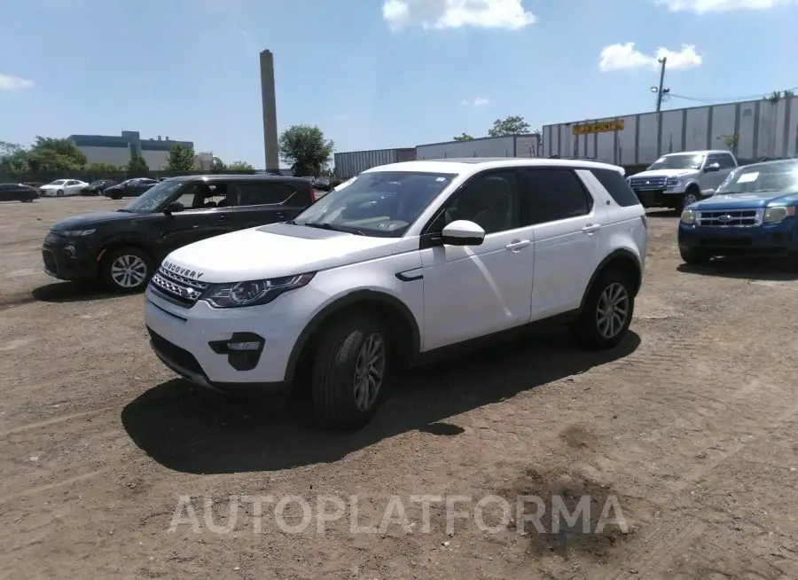 LAND ROVER DISCOVERY SPORT 2018 vin SALCR2RX5JH753565 from auto auction Iaai