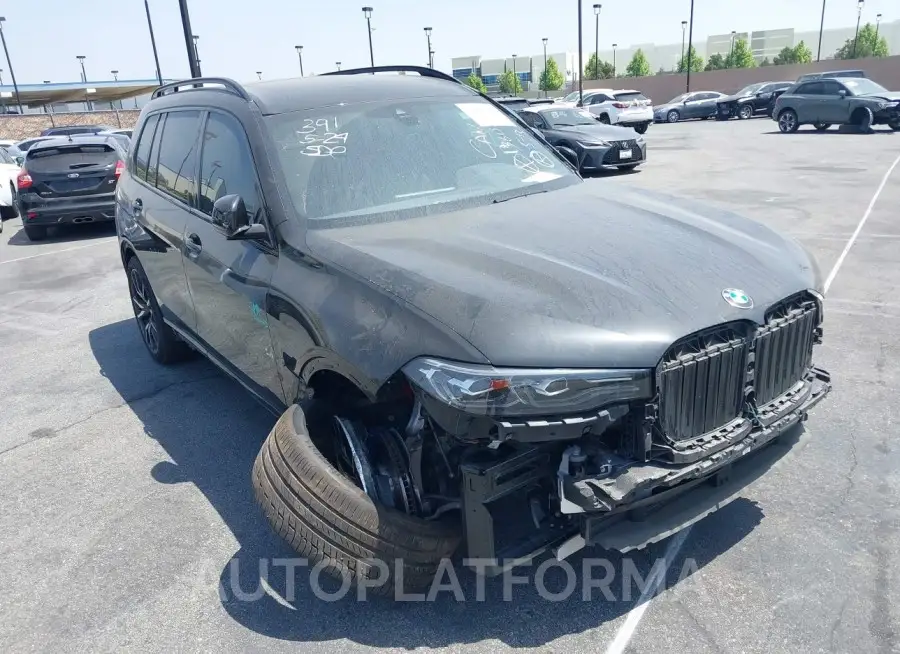 BMW X7 2022 vin 5UXCW2C01N9K51033 from auto auction Iaai