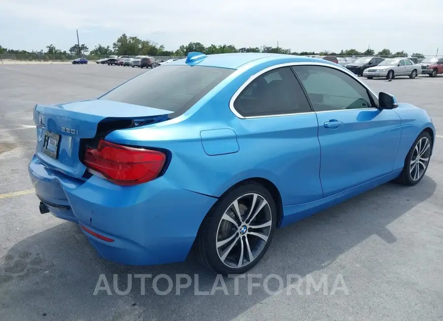 BMW 230I 2018 vin WBA2J3C56JVA49853 from auto auction Iaai