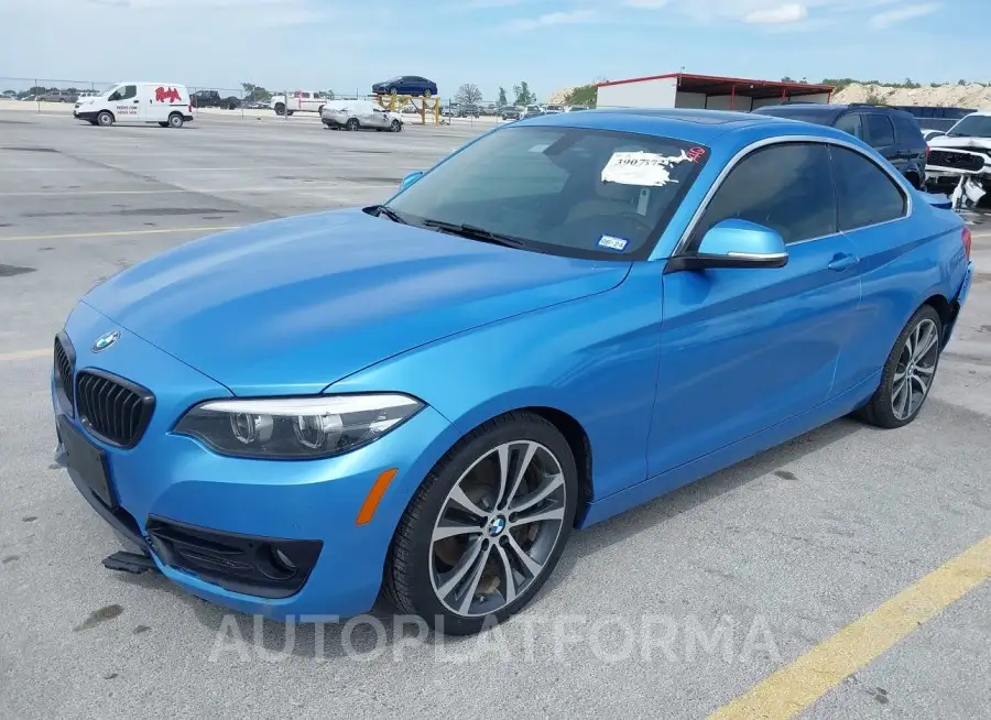 BMW 230I 2018 vin WBA2J3C56JVA49853 from auto auction Iaai