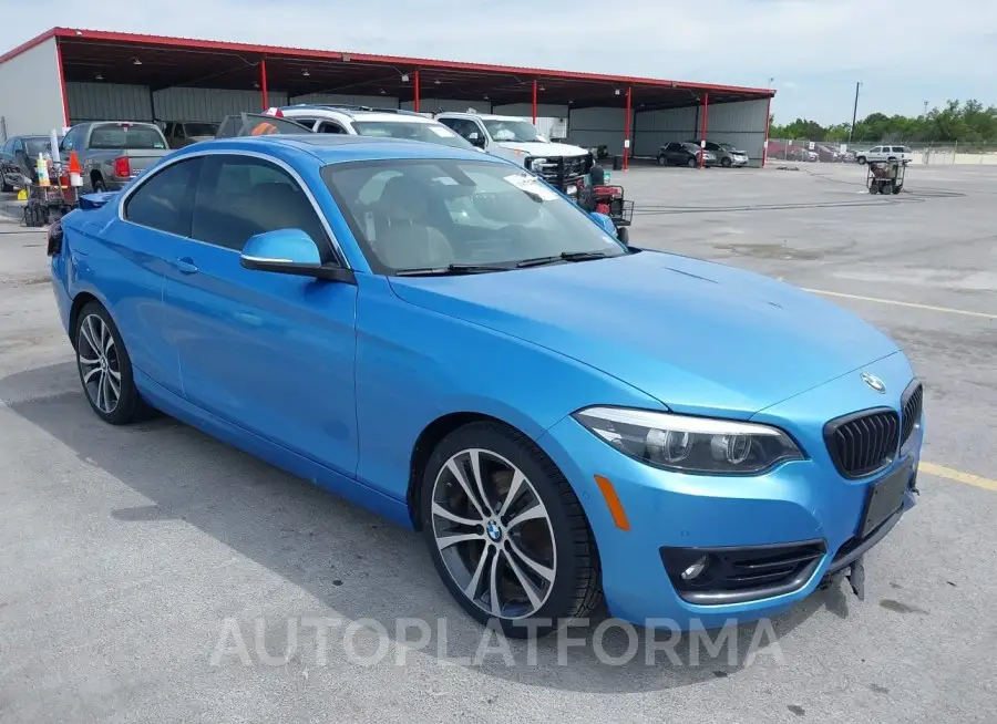 BMW 230I 2018 vin WBA2J3C56JVA49853 from auto auction Iaai