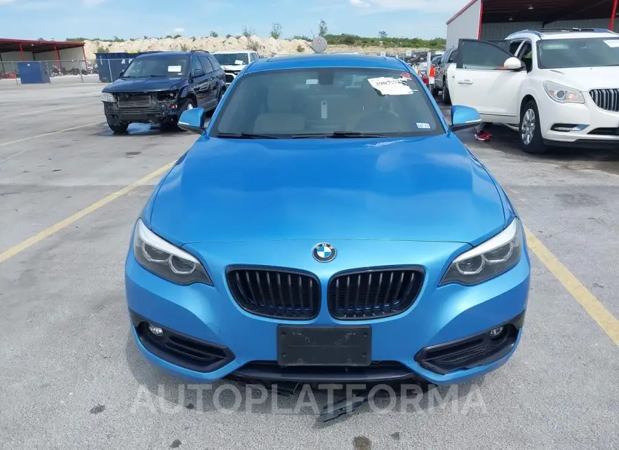 BMW 230I 2018 vin WBA2J3C56JVA49853 from auto auction Iaai