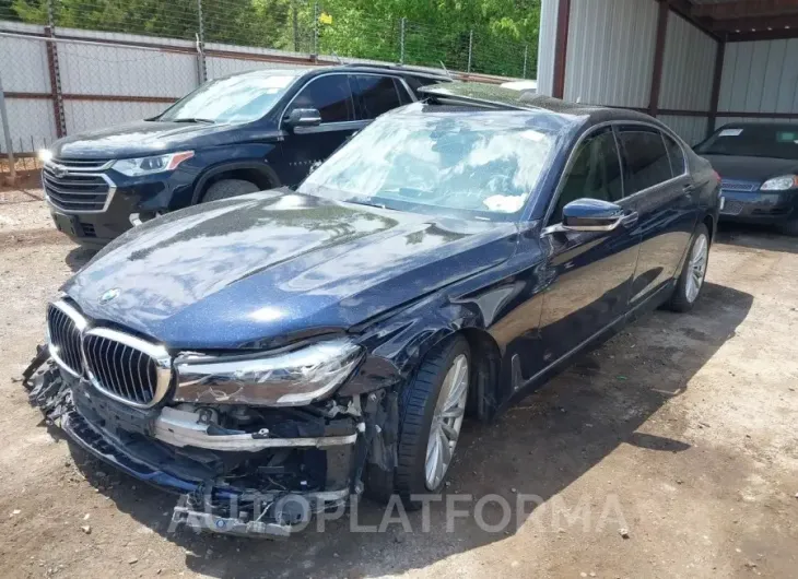 BMW 740I 2018 vin WBA7E4C56JGV23737 from auto auction Iaai