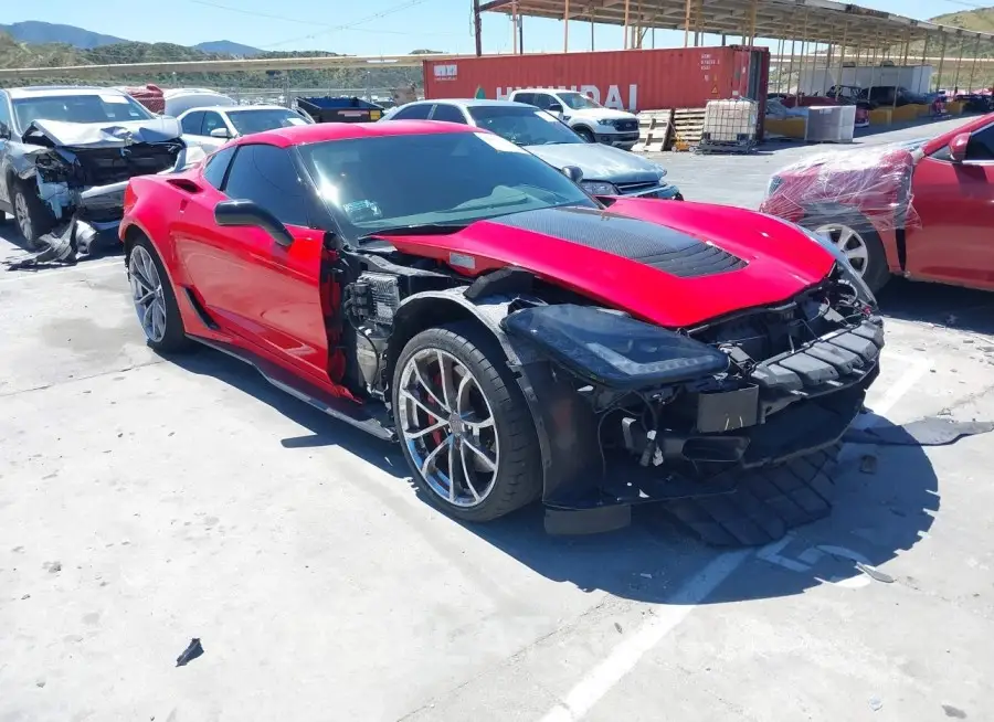 CHEVROLET CORVETTE 2017 vin 1G1YY2D7XH5118367 from auto auction Iaai