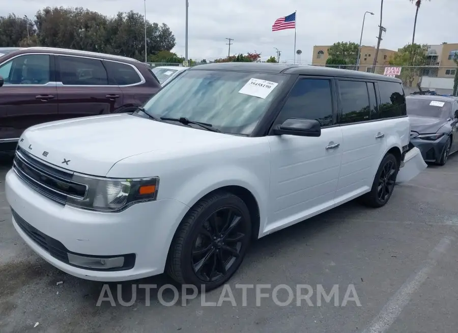 FORD FLEX 2017 vin 2FMGK5C85HBA11394 from auto auction Iaai