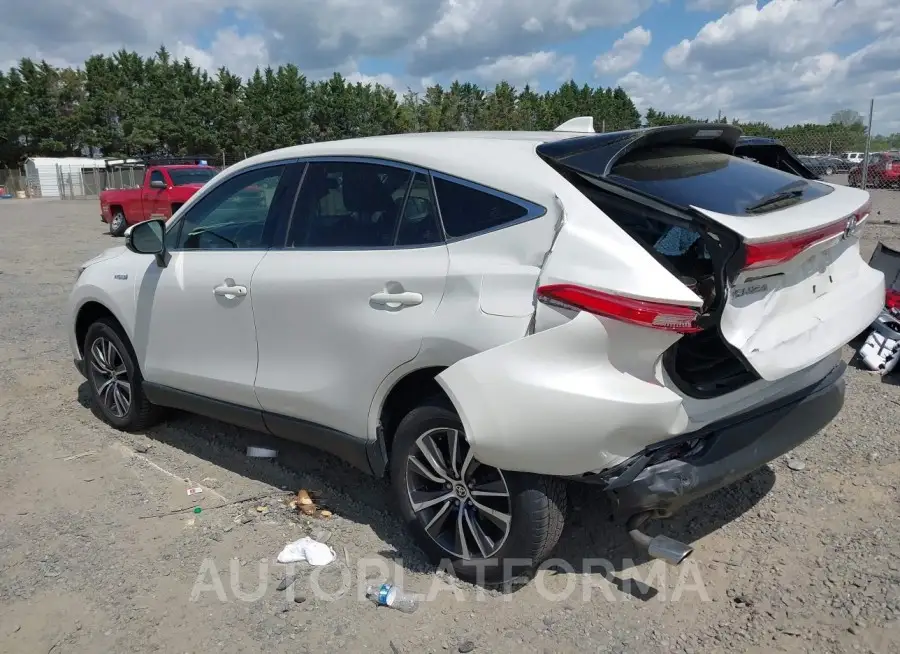 TOYOTA VENZA 2021 vin JTEAAAAH2MJ030771 from auto auction Iaai