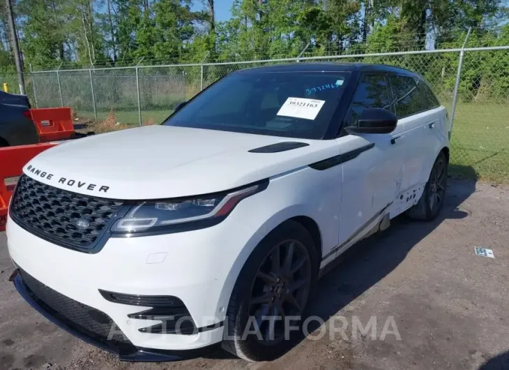 LAND ROVER RANGE ROVER VELAR 2021 vin SALYT2EX2MA298877 from auto auction Iaai