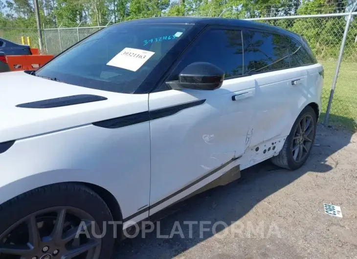 LAND ROVER RANGE ROVER VELAR 2021 vin SALYT2EX2MA298877 from auto auction Iaai