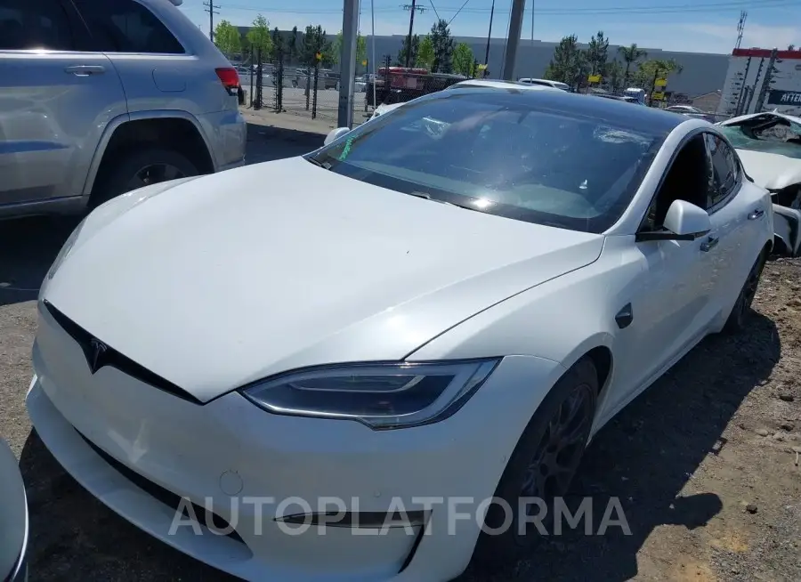 TESLA MODEL S 2022 vin 5YJSA1E59NF468186 from auto auction Iaai