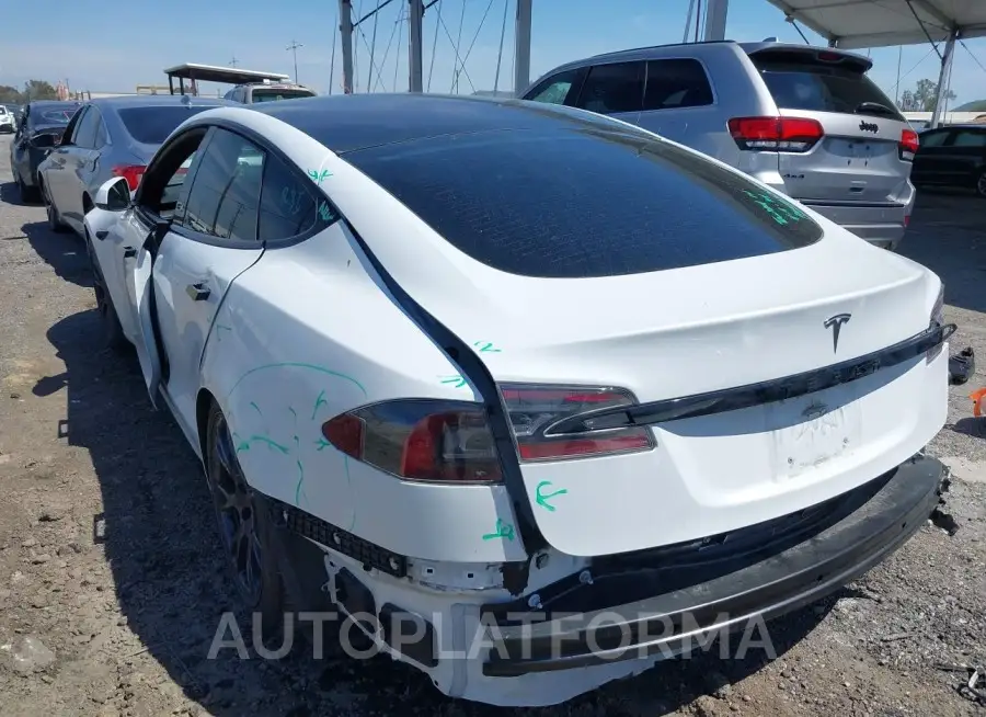 TESLA MODEL S 2022 vin 5YJSA1E59NF468186 from auto auction Iaai