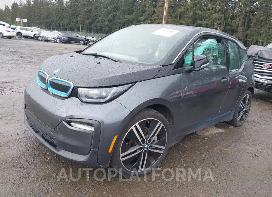 BMW I3 2019 vin WBY8P2C56K7D24745 from auto auction Iaai