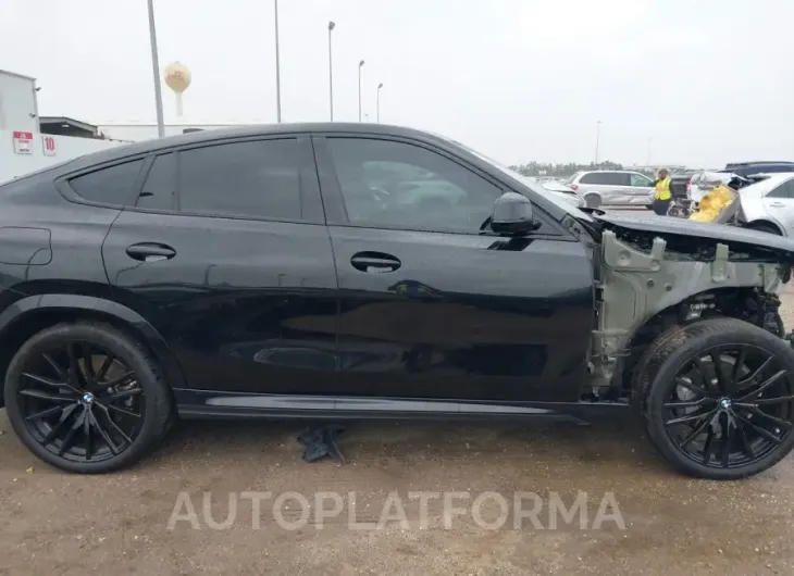 BMW X6 2023 vin 5UXCY6C01P9R47606 from auto auction Iaai