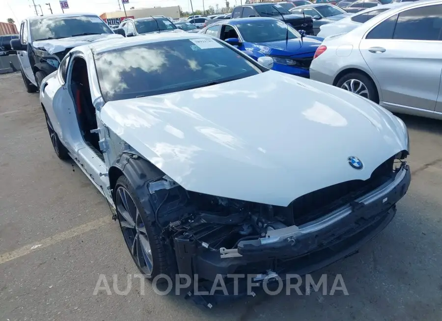 BMW 840I 2021 vin WBAAE2C05MCF72070 from auto auction Iaai