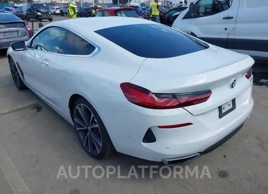 BMW 840I 2021 vin WBAAE2C05MCF72070 from auto auction Iaai