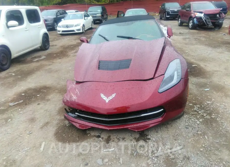 CHEVROLET CORVETTE 2019 vin 1G1YD3D73K5107252 from auto auction Iaai