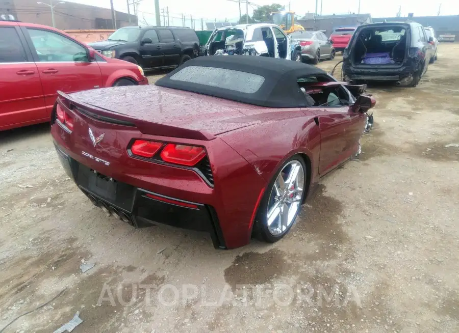 CHEVROLET CORVETTE 2019 vin 1G1YD3D73K5107252 from auto auction Iaai