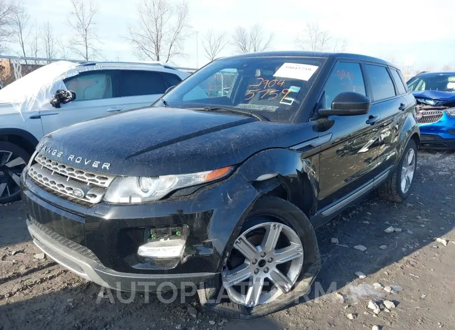 LAND ROVER RANGE ROVER EVOQUE 2015 vin SALVP2BG8FH024508 from auto auction Iaai