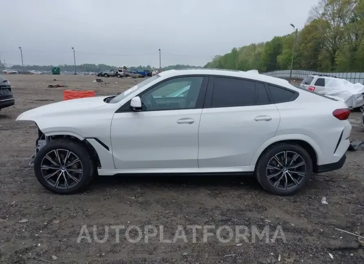 BMW X6 2023 vin 5UXCY6C09P9P58119 from auto auction Iaai