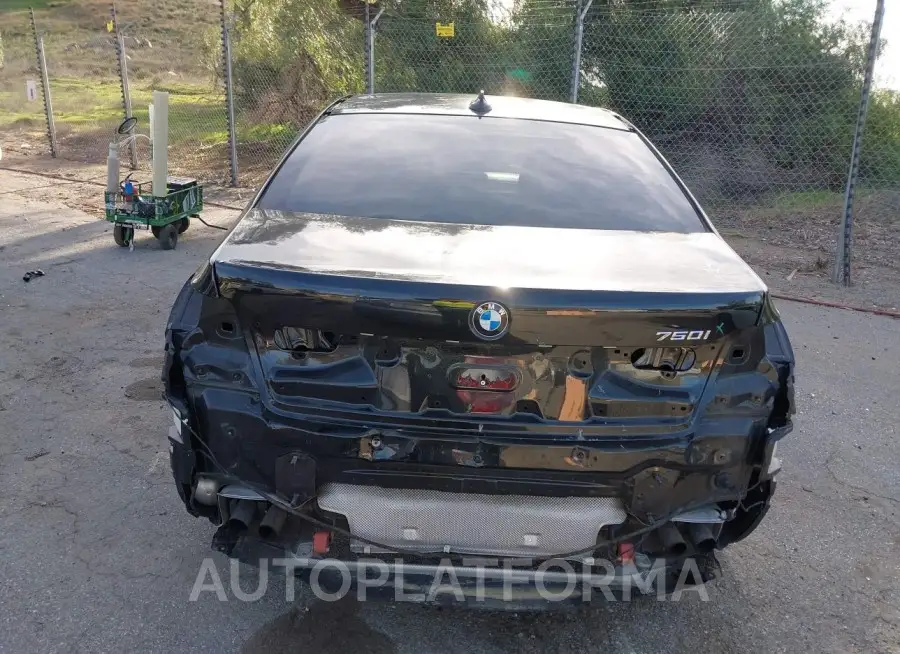 BMW 750I 2017 vin WBA7F0C56HGM21418 from auto auction Iaai